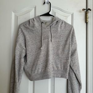 Cropped hoodie